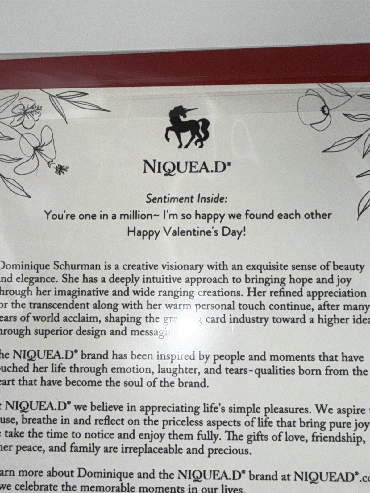 Lot Of 2 Niquea.D Dimensional Valentine's Day Greeting Cards- Upscaled Quality!
