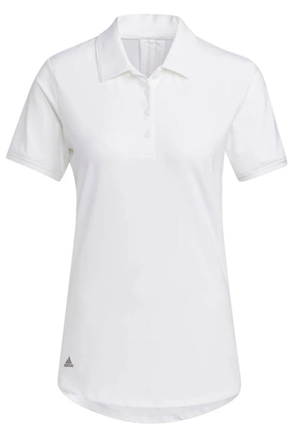 $60 Adidas Women’s Ultimate 365 Solid Golf Polo Shirt- White - Medium-New Tags