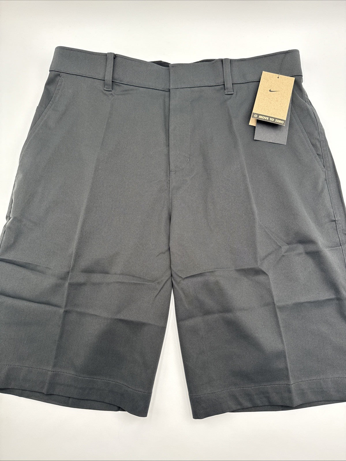 $80 Nike Men’s Tour 10" Chino Golf Shorts FD5719-070- Smoke Grey-Size: 35W-New