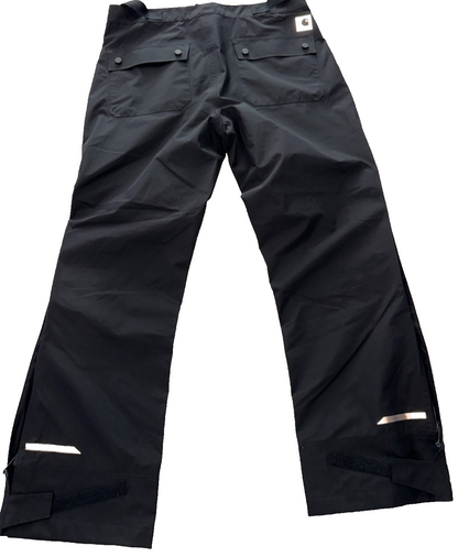 $180 Carhartt Gore-Tex Men’s Super Dux Water + Wind Proof Pant - Black - Medium