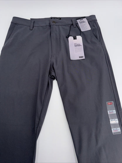 $69 Levi’s Men’s XX Chino Standard Tech Pants- Charred Grey- 34W x 32L- New Tags