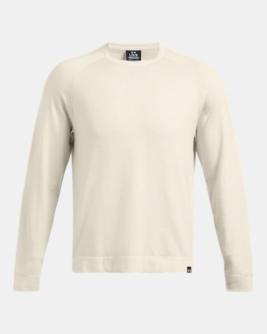 $150 Under Armour Men's Tour Tips Sweater - White - Medium - New With Tag