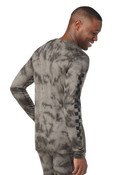 $90 Smartwool Vans Men's All-Season Merino Wool Base L/S Shirt-Black-Small -New