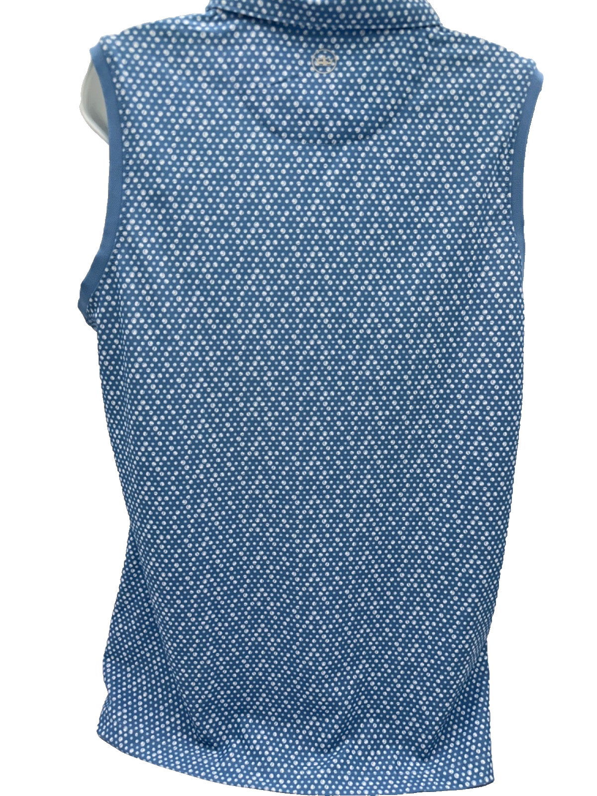 $85 Peter Millar Women's Short Sleeve Polo Shirt - Blue - XLarge - New