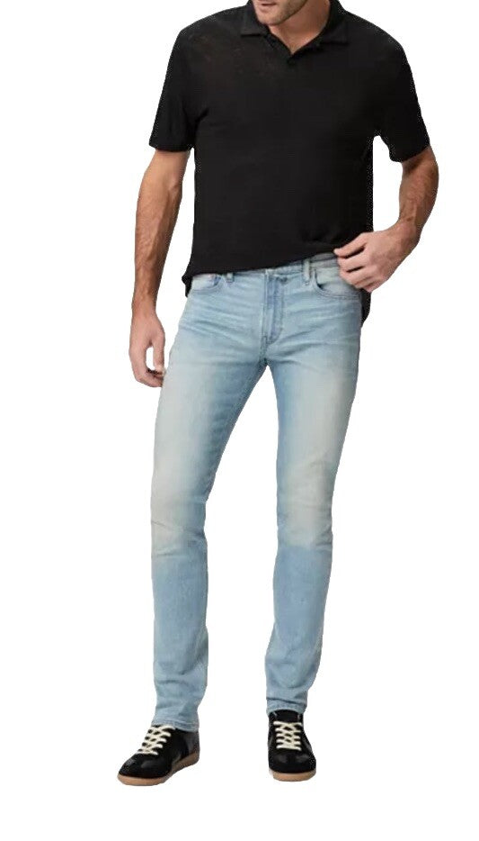 $199 Paige Men’s Lennox Slim Jeans-Fischer - Size 33Wx27L- Brand New