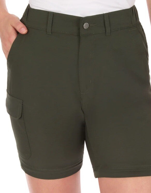 $70 The American Outdoorsman Women’s Convertible Trail Pants -Olive- Medium-New