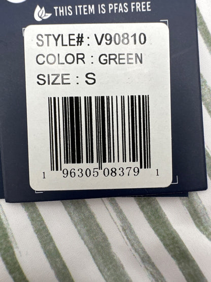 $65 Vintage Summer Men's Compression Lined Volley Swim Shorts -Green-Small-New