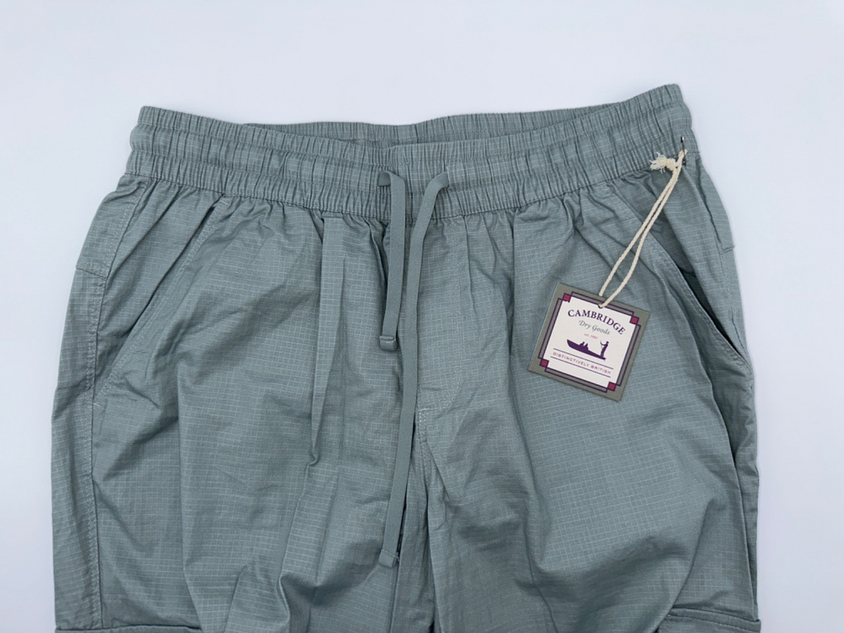 $55 Cambridge Dry Goods Women's Ripstop Cargo Pant - Green -  Medium - New