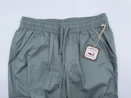 $55 Cambridge Dry Goods Women's Ripstop Cargo Pant - Green -  Medium - New
