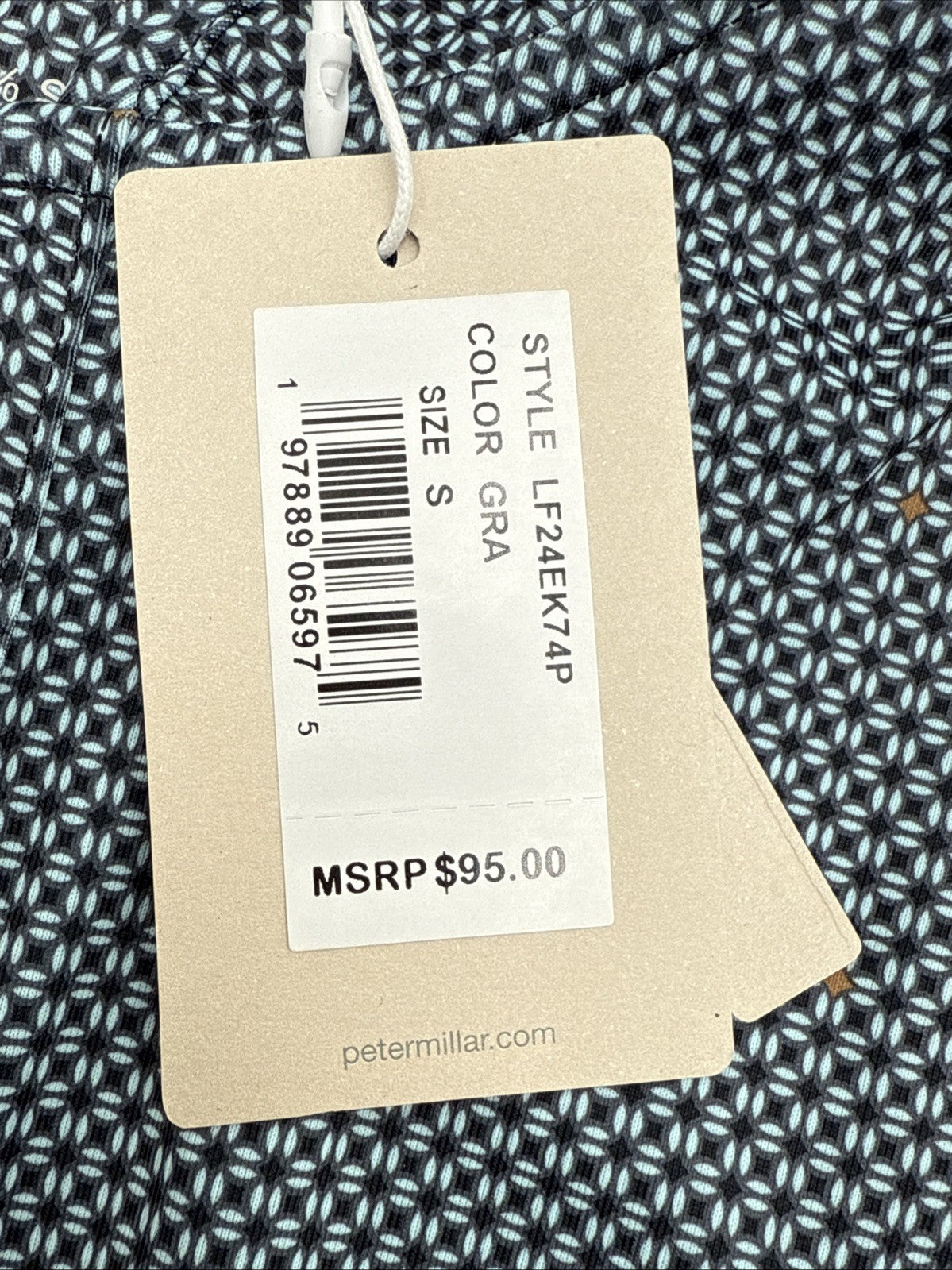 $95 PETER MILLAR Women’s Shirley Sleeveless Zip Polo-Graphite -SIZE: Small-New