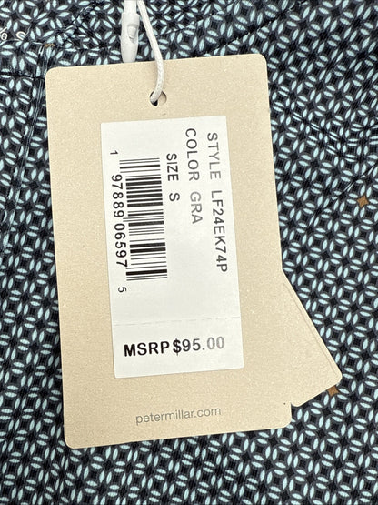 $95 PETER MILLAR Women’s Shirley Sleeveless Zip Polo-Graphite -SIZE: Small-New