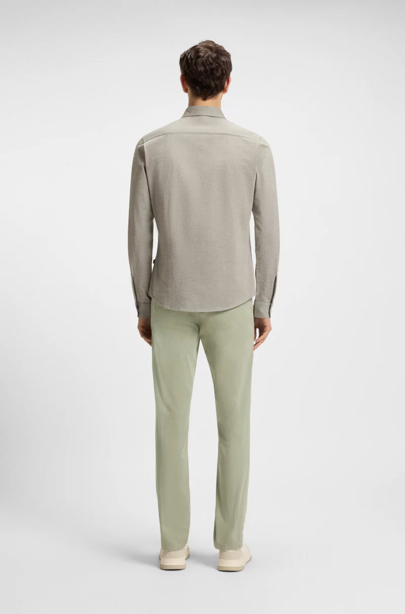 $159 Hugo Boss Men’s Slim Fit Chino Pants - Light Green - Size 32W x 30L - New
