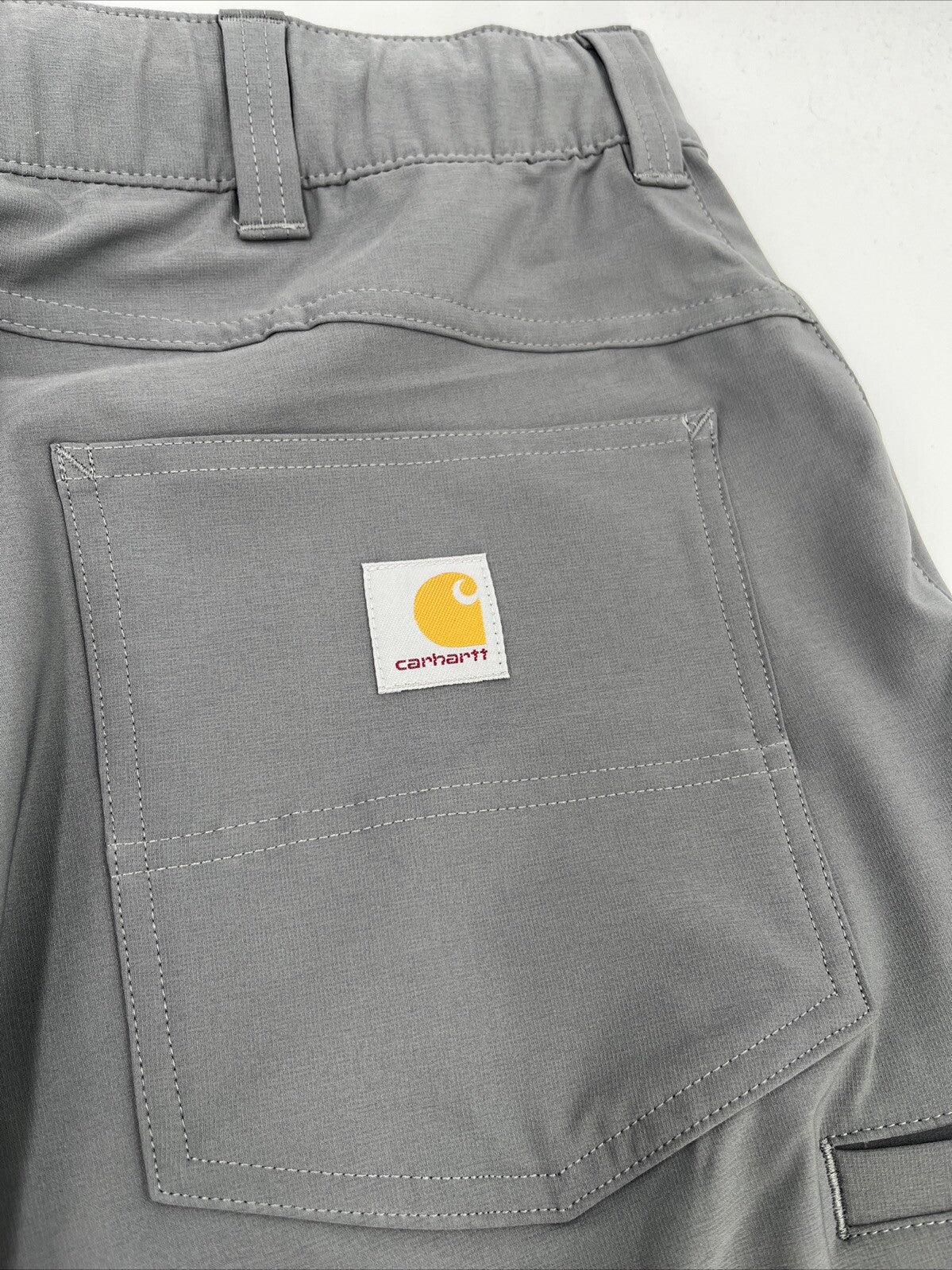 $98 Carhartt Men’s Force Sun Defender Lightweight Relaxed Fit Pants-Steel-Large