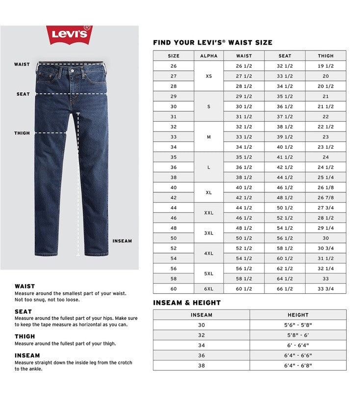 $69.50 Levi's Men's 559 Relaxed Straight Jeans - Mystery Man Blue - 34W 30L -NEW