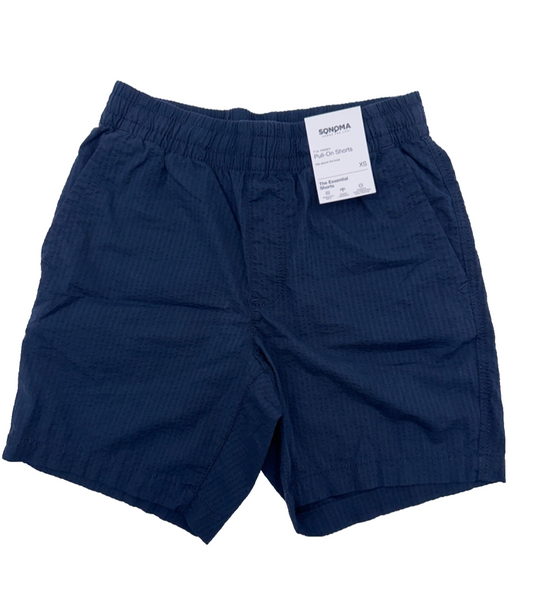 Sonoma Men's Everyday Pull On Shorts 7” - Navy - XSmall - New With Tags