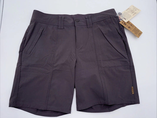 $65 GERRY Women’s Fork Mountain Ripstop 7” Shorts- Smoke Grey- Medium - New Tags