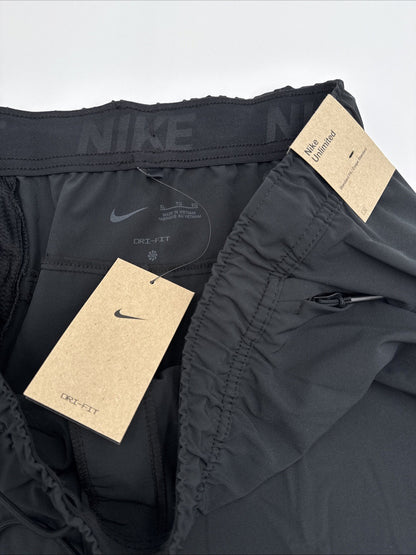 Nike Men’s Unlimited Tapered Leg Versatile Joggers FB7546 010- Black-2XLarge-New