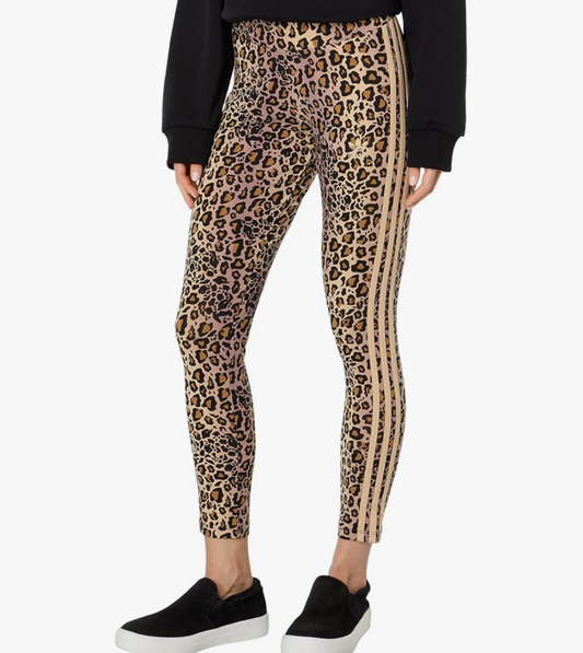 $40 Adida's Originals Women's 7/8 Leggings - Black/Multi Color-Small-New Tag