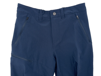$175 Fjall Raven Men’s Abisko Trail Stretch Trousers - Dark Navy -32W x 32L-New