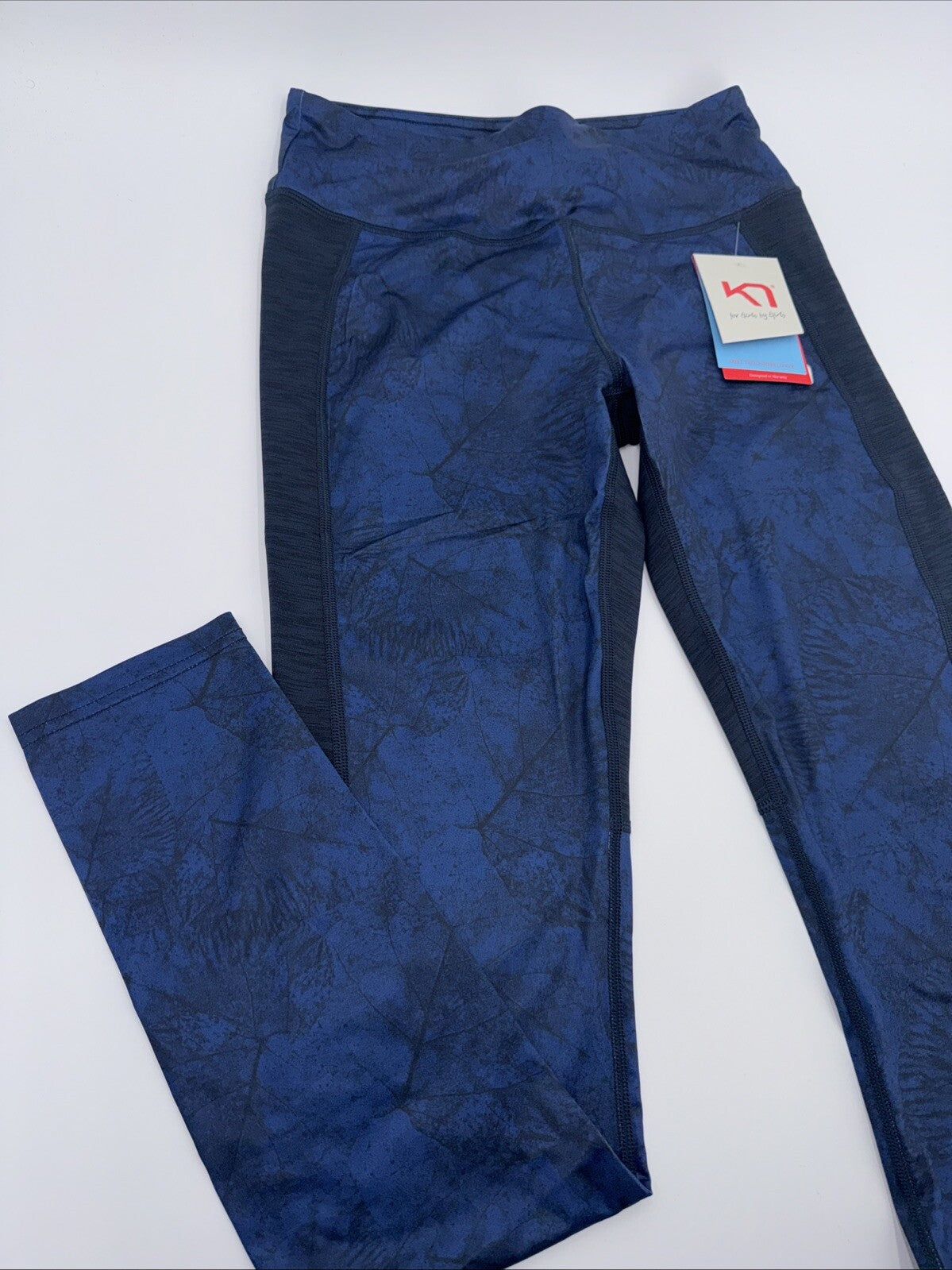 $100 Kari Traa Women’s Fierce Pants Tights - Royal Blue - Small - New With Tags