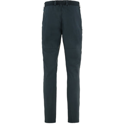 $175 Fjall Raven Men’s Abisko Trail Stretch Trousers - Dark Navy -32W x 32L-New