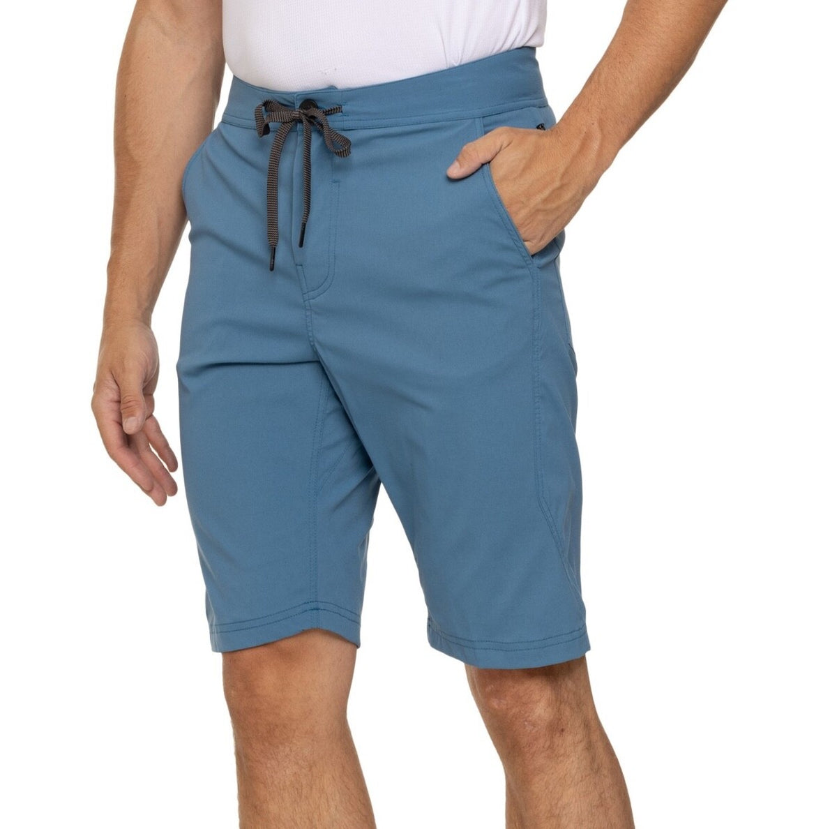 $59 686 Men’s-Platform 12” Bike Shorts-Ash Blue-32W-New Tag