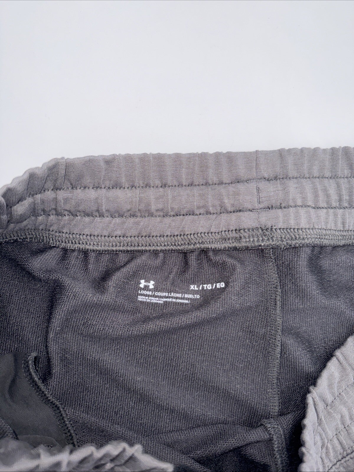 $60Under Armour Women’s Rival Terry Jogger Pull-On Pants-Charcoal-XLarge-NWT