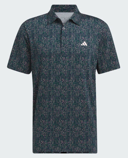 $70 Adidas Men’s Ultimate365 Power Grid Print Shirt -Collegiate Navy- Small-New