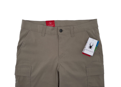 $89 Spyder Men's Convertible Cargo Pants - Gravel - 32W x 32L - New With Tag