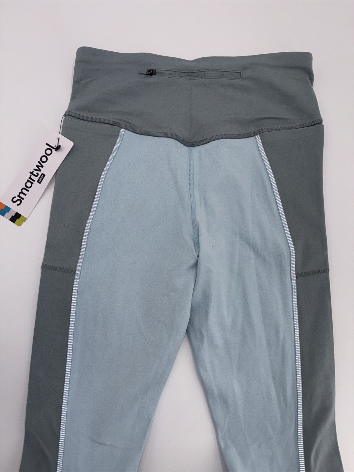 $120 Smartwool Women's Run Legging  - Winter Sky - XLarge - New With Tags