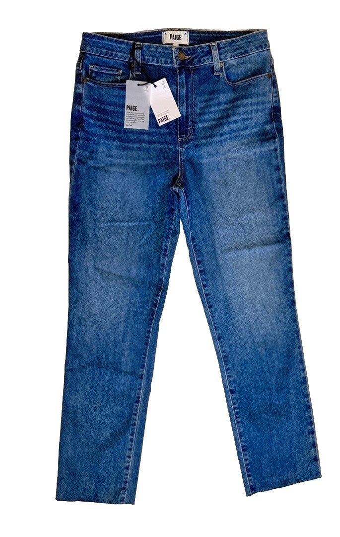 $225 PAIGE Women’s Hoxton Slim Raw Hem- Averill- Size: 32