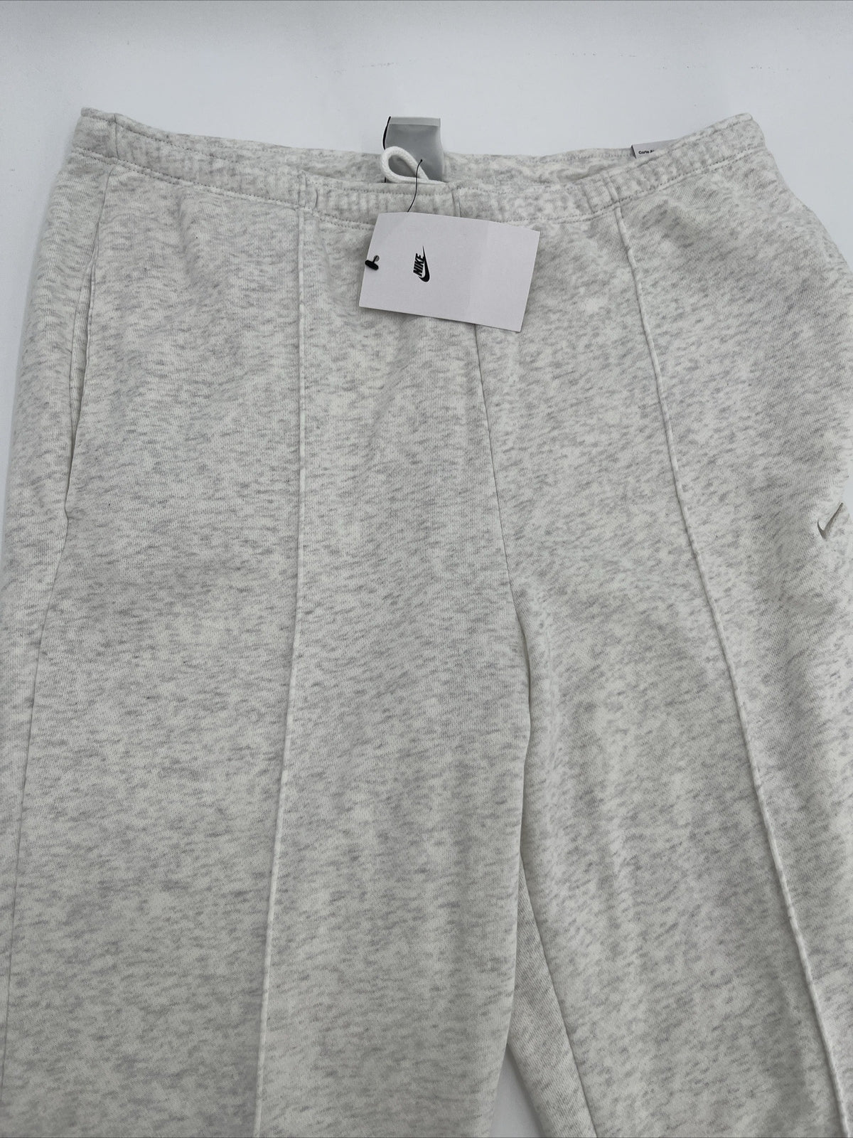 Nike Women's Sportswear Chill Terry High-Waisted Joggers-Birch Heather-Medium