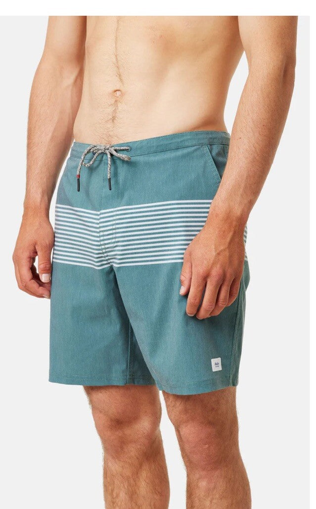 $65 Katin Men’s Hybrid Roam Trunk Shorts -Green Dark Teal-Size: 36" W - NEW
