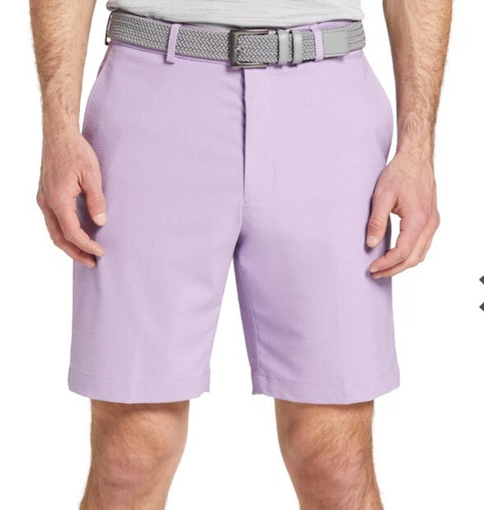 Walter Hagen Men's Perfect 11 Golf Shorts-Bright Amethyst Heather-Size 30W  NWT
