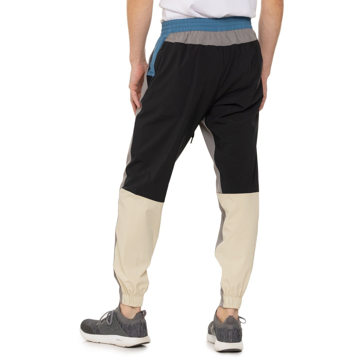 $50 686 Men’s ATP Stretch Performance Pants - Grey/Black/Blue/Tan - Medium- New