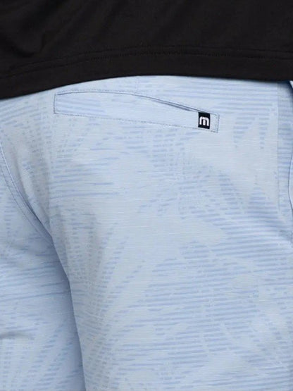 $95 Travis Mathew Men’s Street Art Tropical Print Golf Shorts-Blue- Size: 35-New