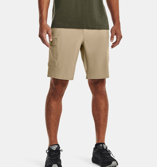 $65 Under Armour Men's Mantra Shorts - City Khaki - Size 36 - New With Tags