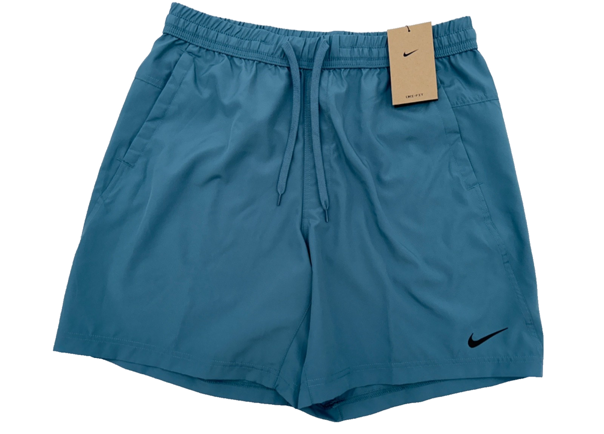 $45 Nike Men’s Dri Fit Form Running Unlined Shorts 7” - Smoky Blue-Medium- New