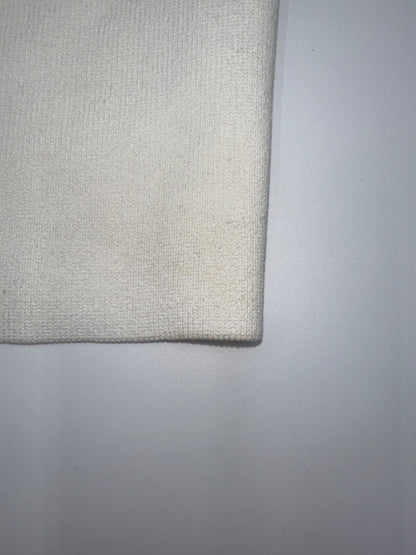 $395 Vince Women’s Square Neck Rib Tank Top- Off White-XSmall- New Slight Defect