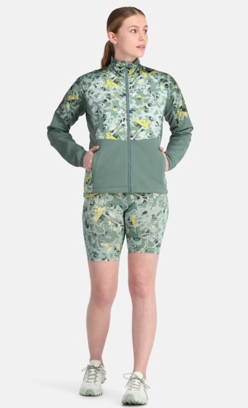 $130 Kari Traa Women’s Ragna Jacket Casual Training- Murk Green- Medium- New