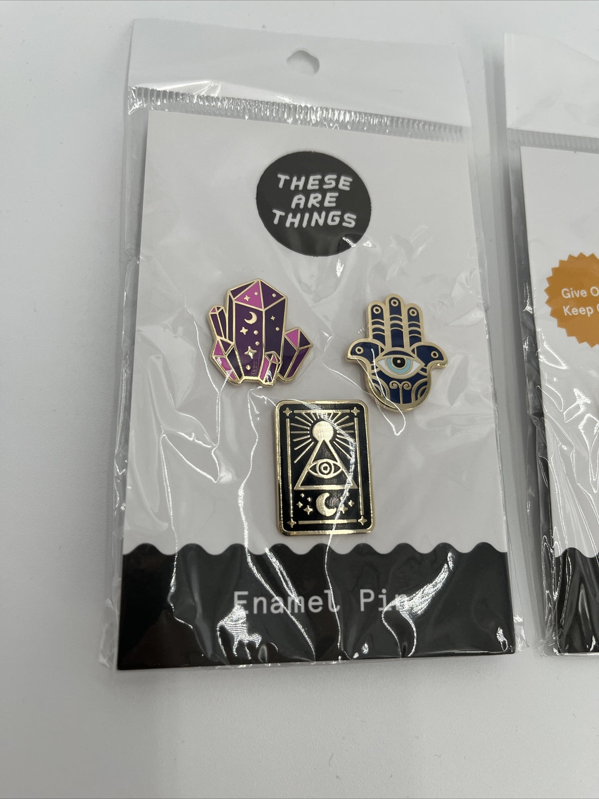 These Are Things Combo Lot Of 3 Enamel Pin Sets, New! Best Price