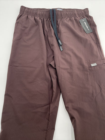 $75 Eddie Bauer Men’s Frontier Lightweight Pants-Chocolate Plum-Medium-New Tag