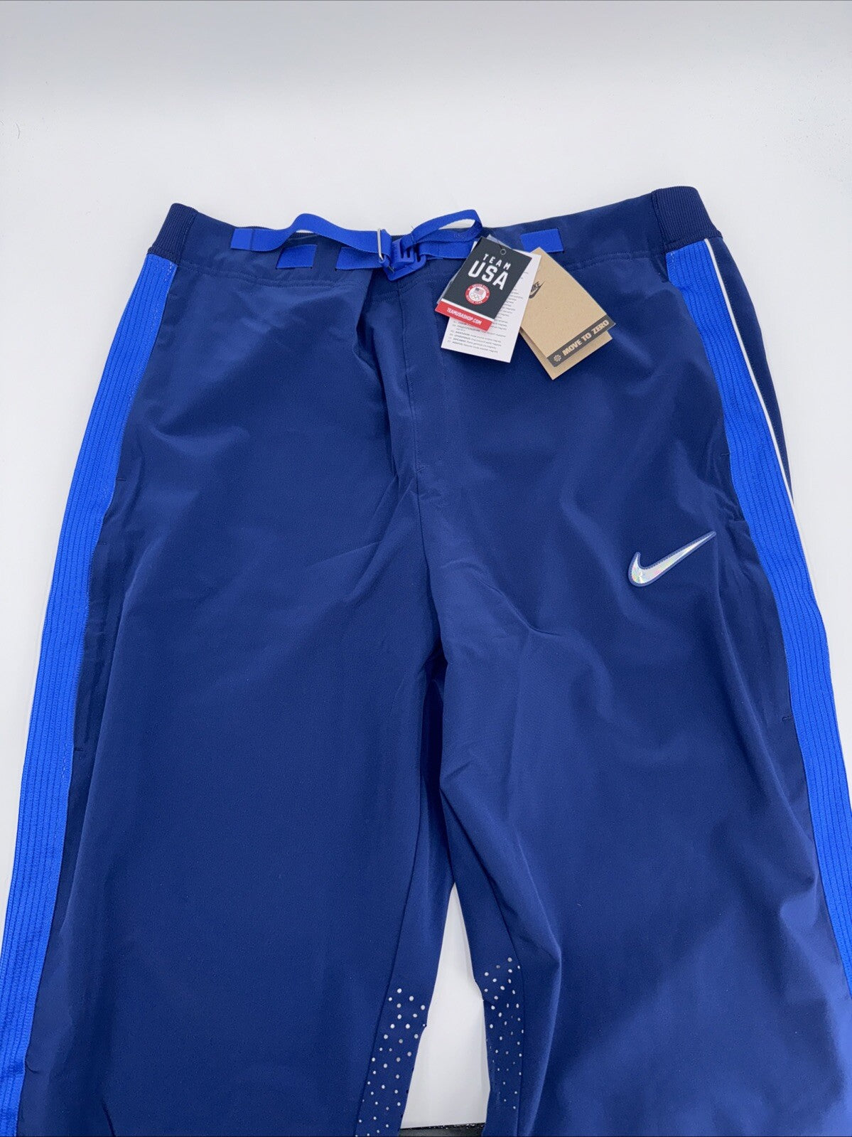 $300 Nike Women’s Olympics 2024 Team USA Pants DZ3574-492- Blue- XLarge-New Tags