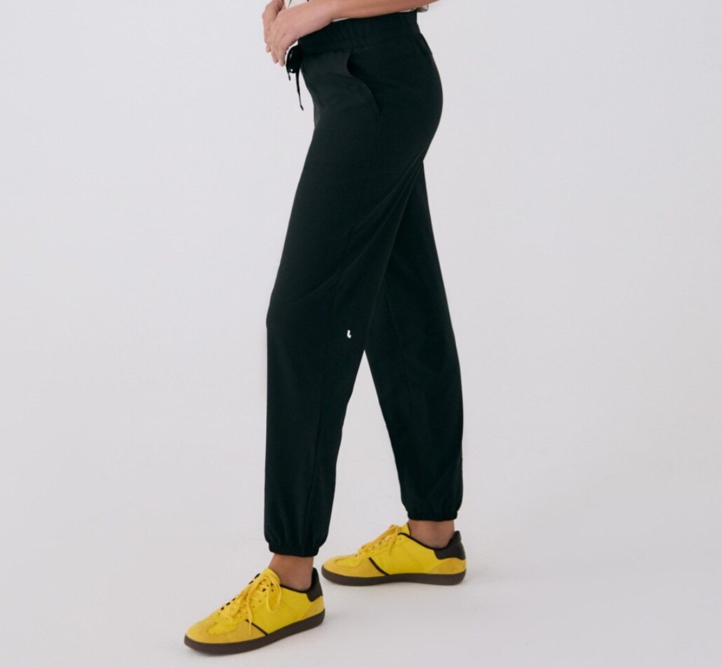 $99 Lole Life Women’s Olivie Joggers-Black Beauty-Small-New With Tags