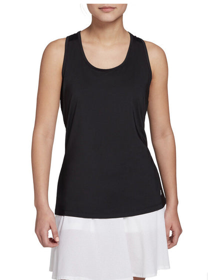 Prince Women's Match Racerback Tennis Tank Top Keep Dry-Black- Small- New $35