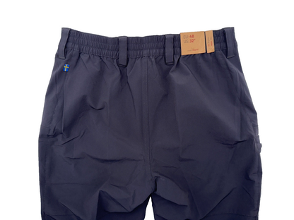 $175 Fjall Raven Abisko Trail Stretch Trousers - Dark Grey - 32W x 32L - New Tag