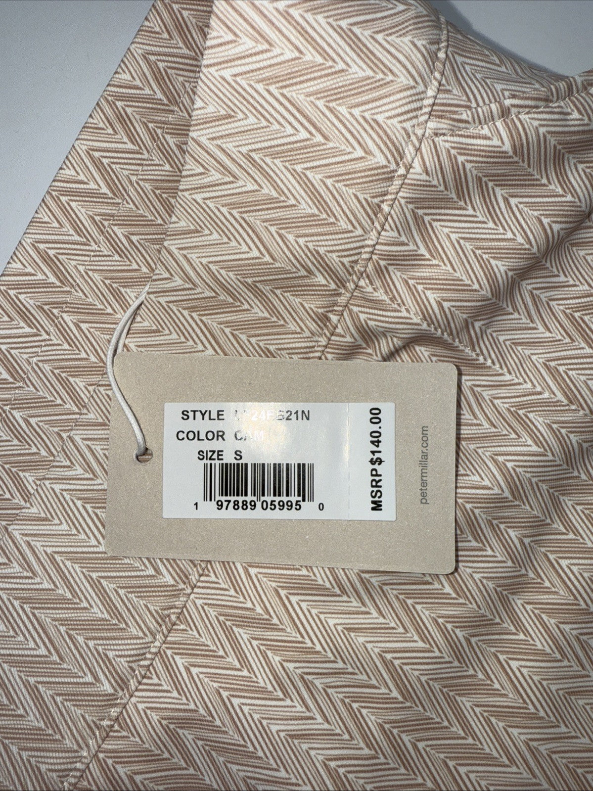 $140 Peter Millar Women’s Golf Skort LF24EB21N - Camel - Small - New with tag
