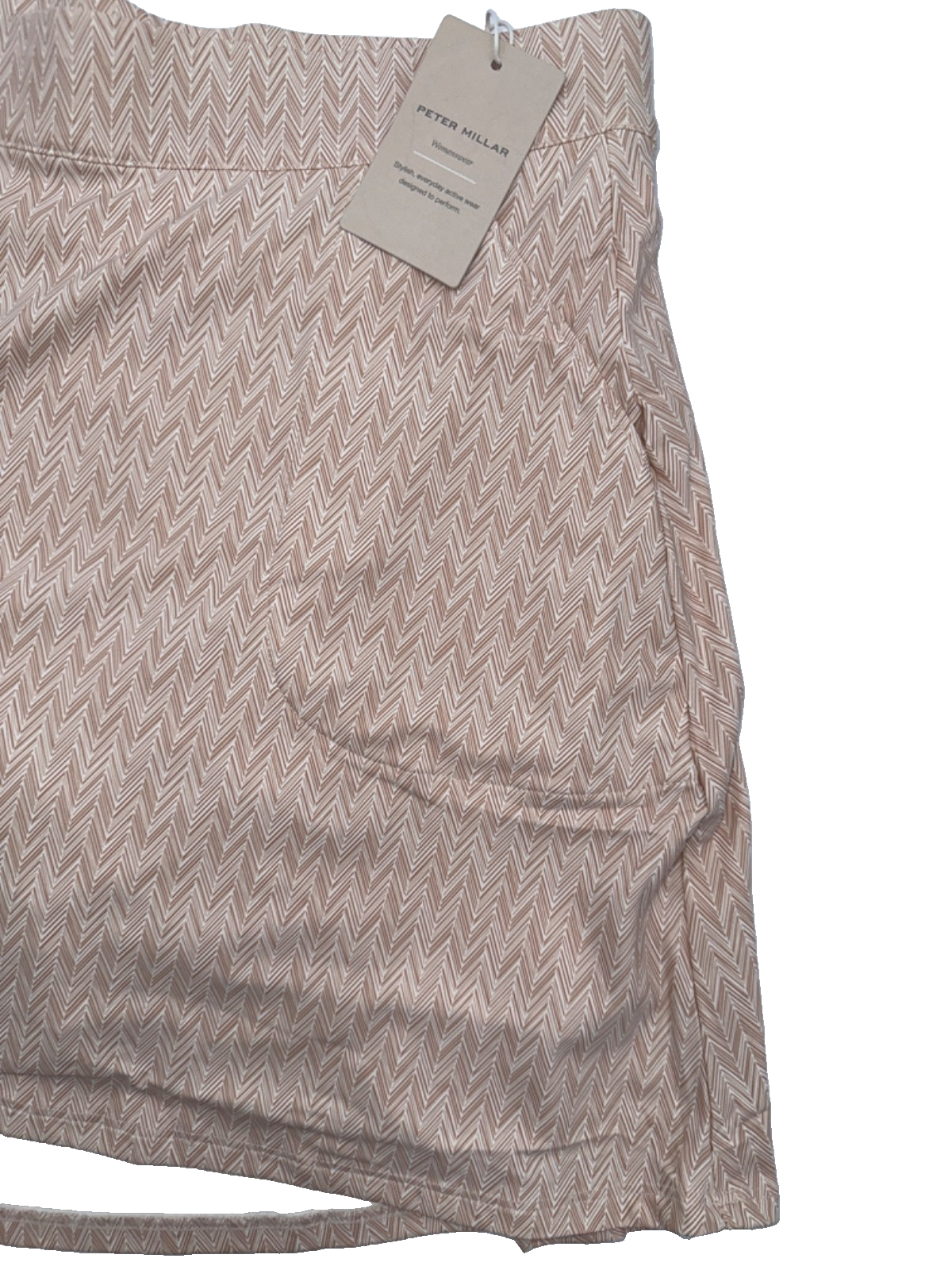 $140 Peter Millar Women’s Golf Skort LF24EB21N - Camel - Medium- New with tag