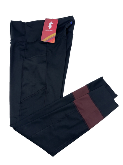 $90 Cotopaxi Women’s Cerro Travel Base Layer Tights - Black - Medium- New Tag
