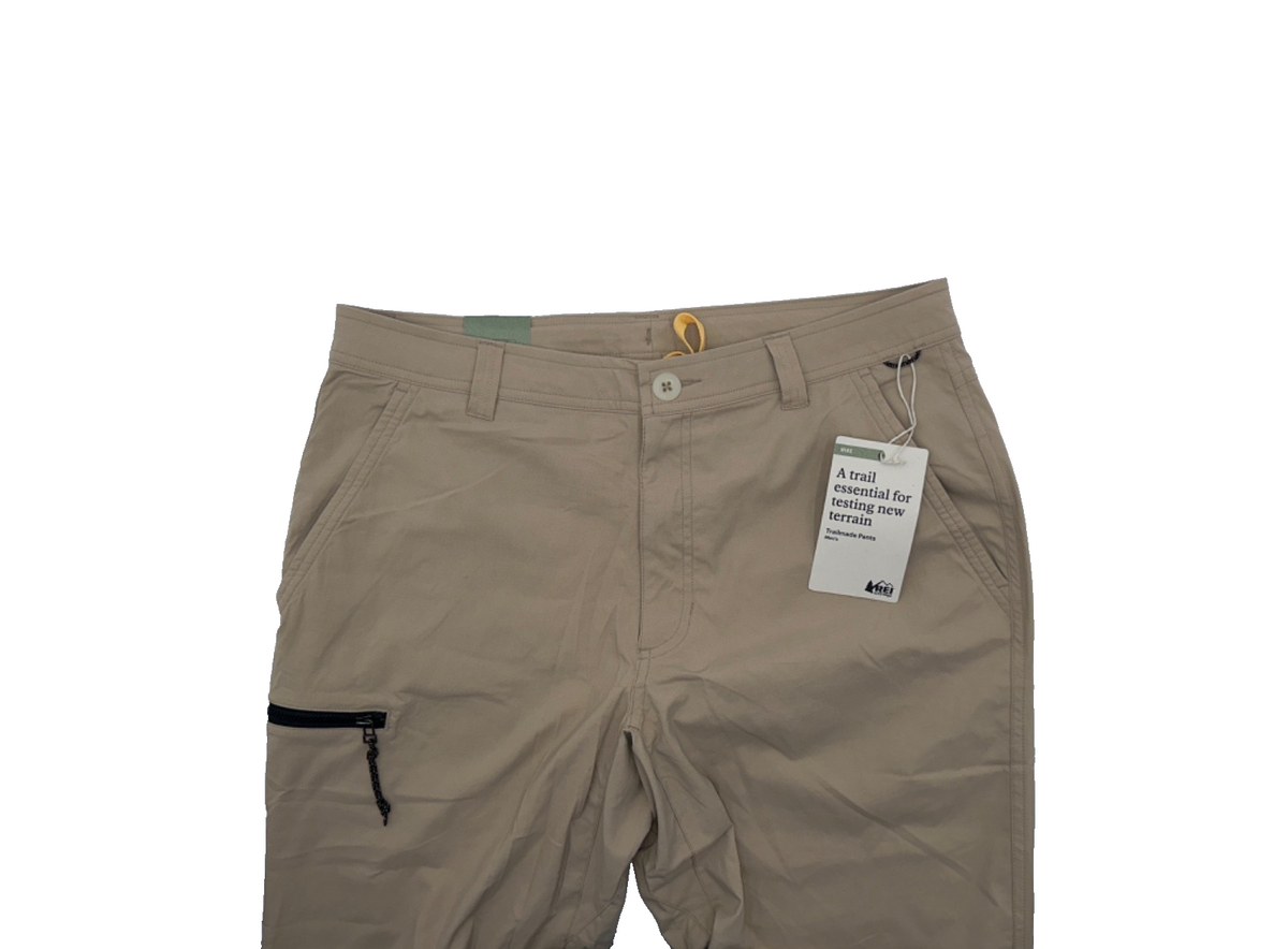 $70 REI Co-Op Men's Trailmade Pants - Mushroom Taupe - 32W x 30L - New With Tag